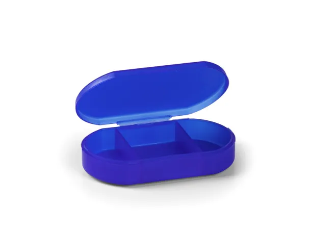 DAILY plastic pill box Blue