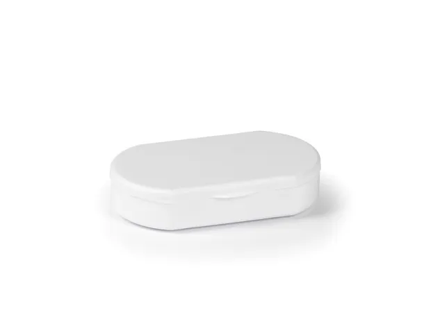 DAILY plastic pill box White