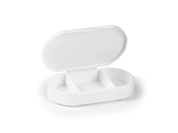 DAILY plastic pill box White