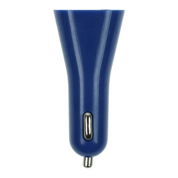  USB auto punjač blue