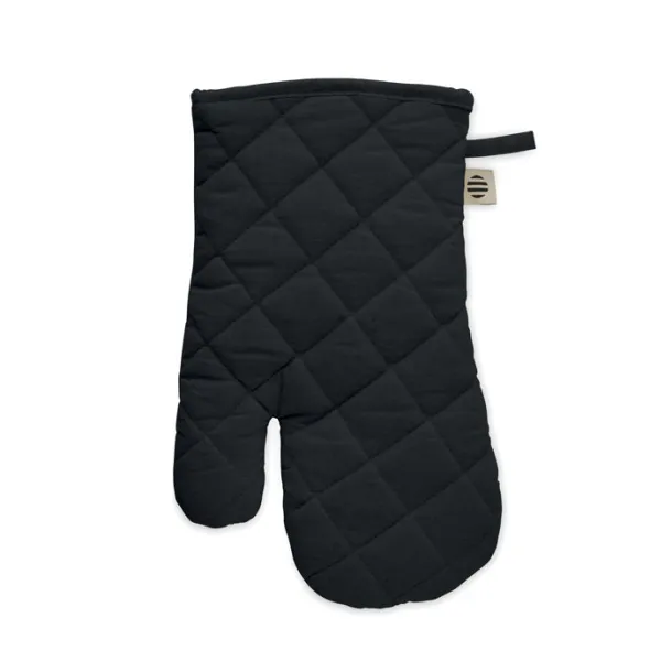 NEVON Organic cotton oven glove Black