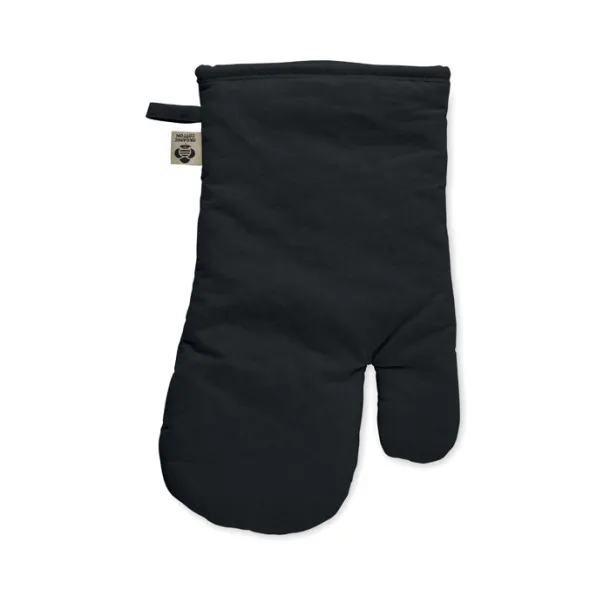 NEVON Organic cotton oven glove Black