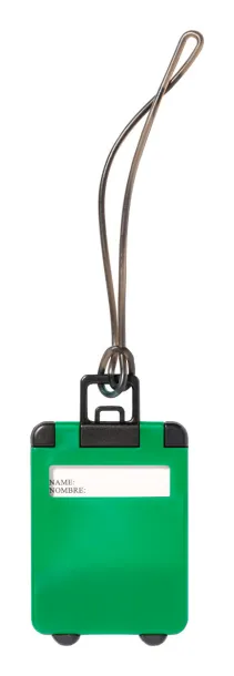 Cloris luggage tag Green