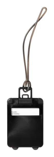 Cloris luggage tag Black