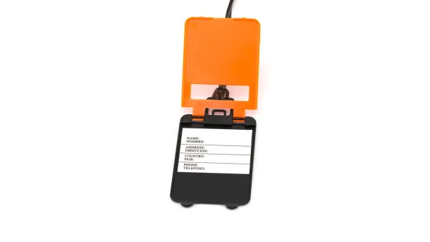 Cloris luggage tag Orange