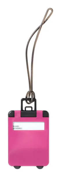 Cloris luggage tag Pink