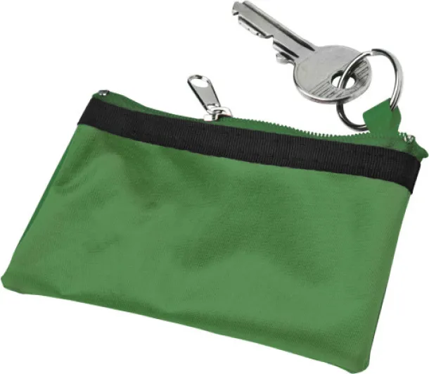  Nylon (70D) key wallet Sheridan green