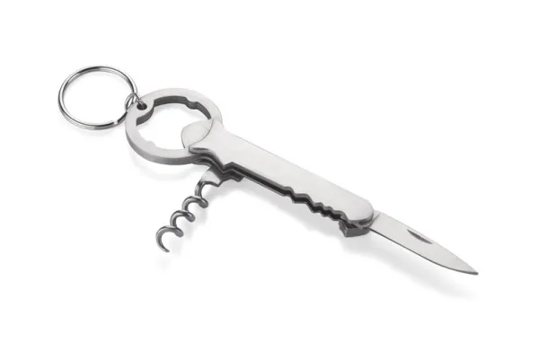ALCO Keychain opener silver