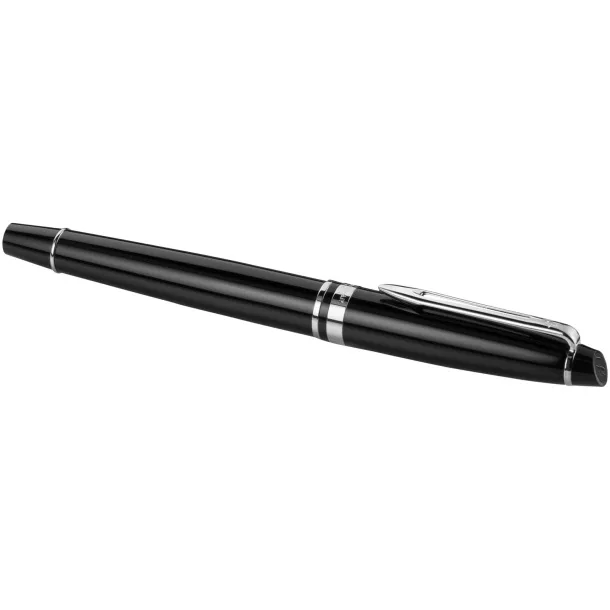 Expert fountain pen - Waterman Solid black Chrome