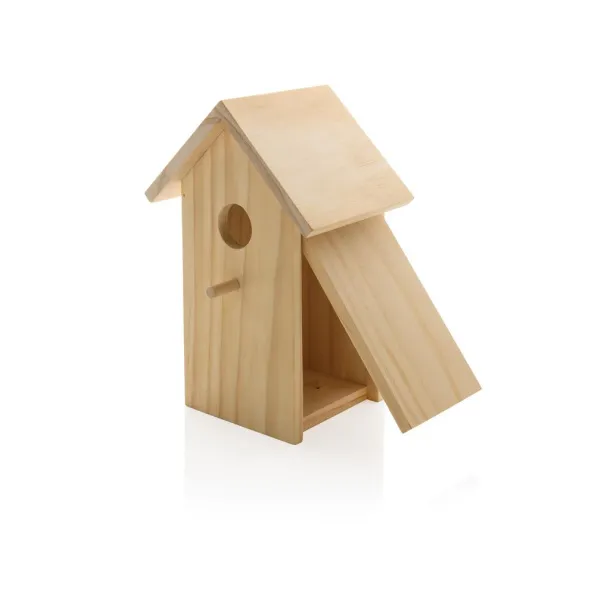  FSC® Wooden birdhouse - XD Collection Brown 