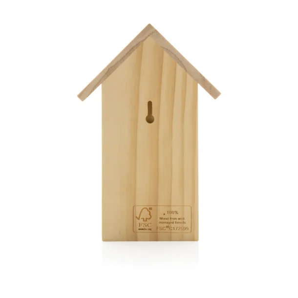  FSC® Wooden birdhouse - XD Collection Brown 