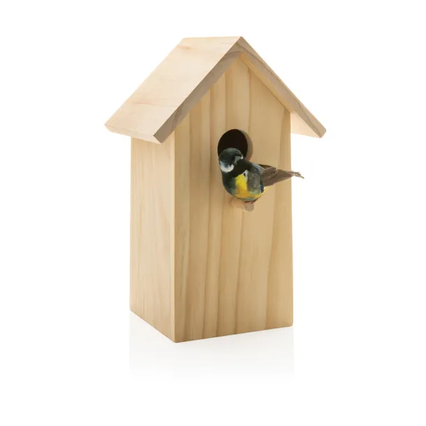  FSC® Wooden birdhouse - XD Collection Brown 