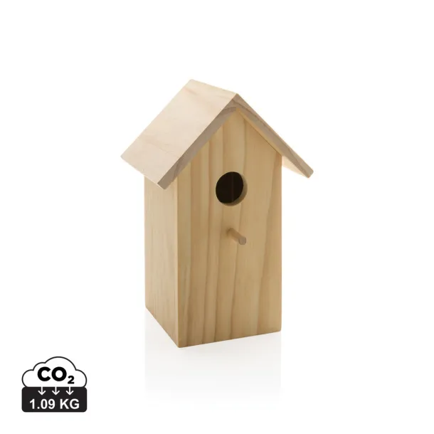  FSC® Wooden birdhouse - XD Collection Brown 