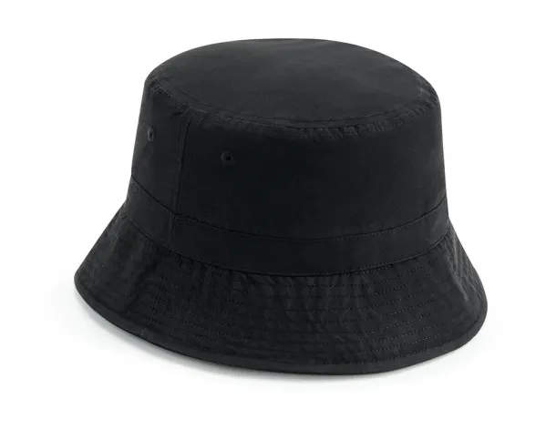  Recycled Polyester Bucket Hat - Beechfield Black