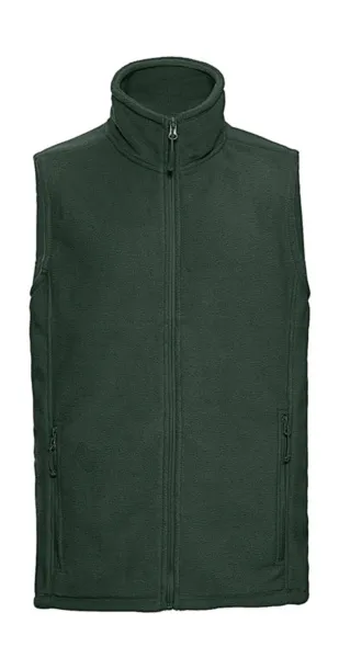  Men's Gilet Outdoor Fleece - Russell  Bottle Green