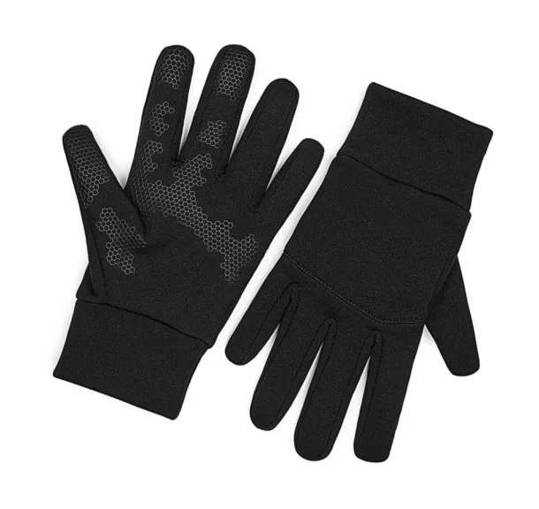  Softshell Sports Tech Gloves - Beechfield Black