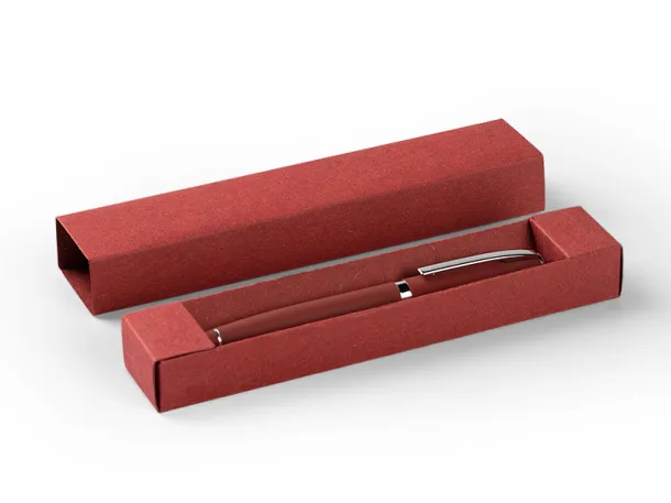 ASTRA Metal ball pen in a gift box Red