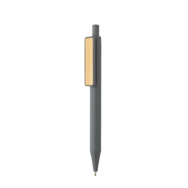  GRS RABS pen with bamboo clip - XD Collection Cool Grey 9 