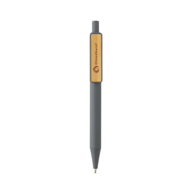  GRS RABS pen with bamboo clip - XD Collection Cool Grey 9 