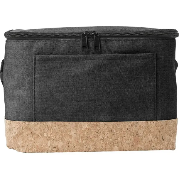  Cooler bag with cork finish Crna