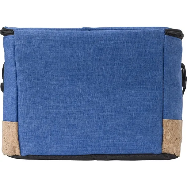  Cooler bag with cork finish blue