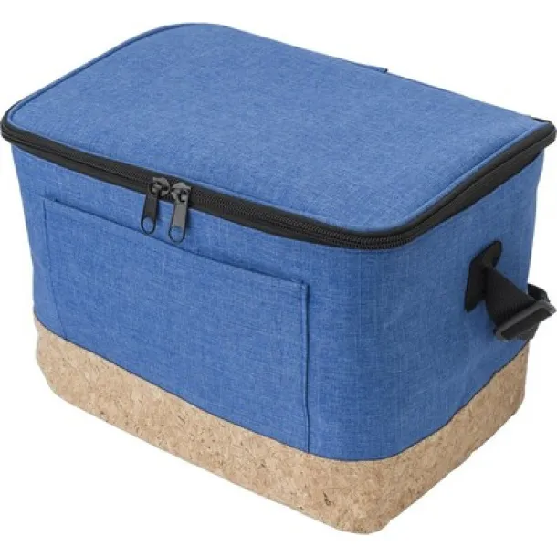  Cooler bag with cork finish blue