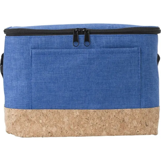  Cooler bag with cork finish blue