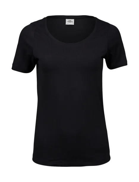  Ladies Stretch Tee - Tee Jays Black