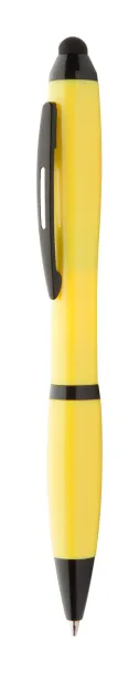 Bampy touch ballpoint pen Yellow Black