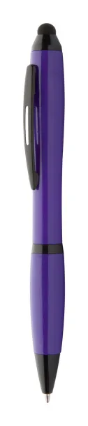 Bampy touch ballpoint pen Purple Black