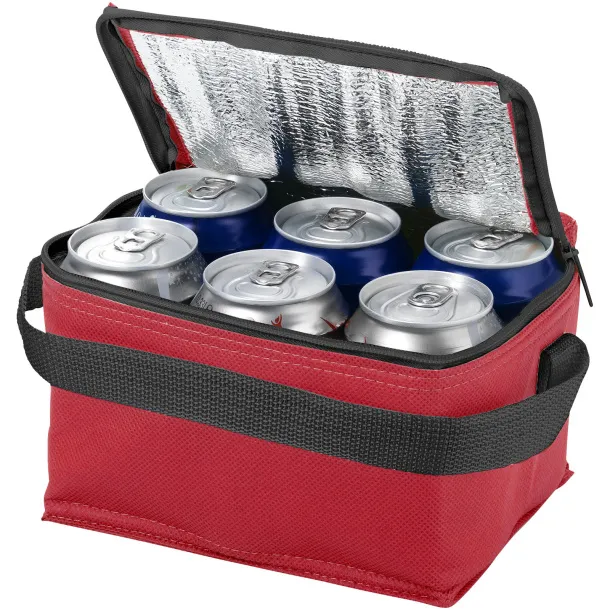 Spectrum 6-can cooler bag Red