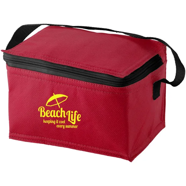 Spectrum 6-can cooler bag Red