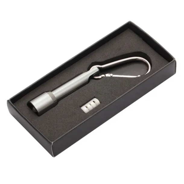 SELECT LED key ring with lamp Graphite