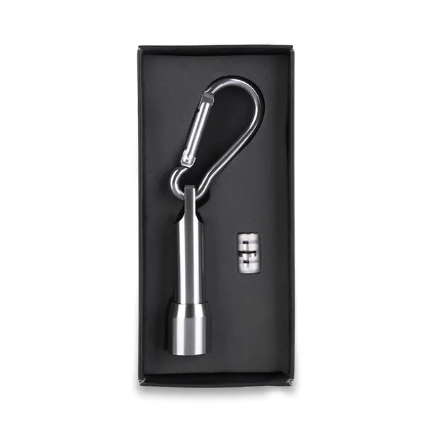 SELECT LED key ring with lamp Graphite