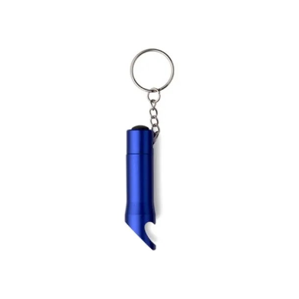  Keyring, bottle opener with LED light light blue