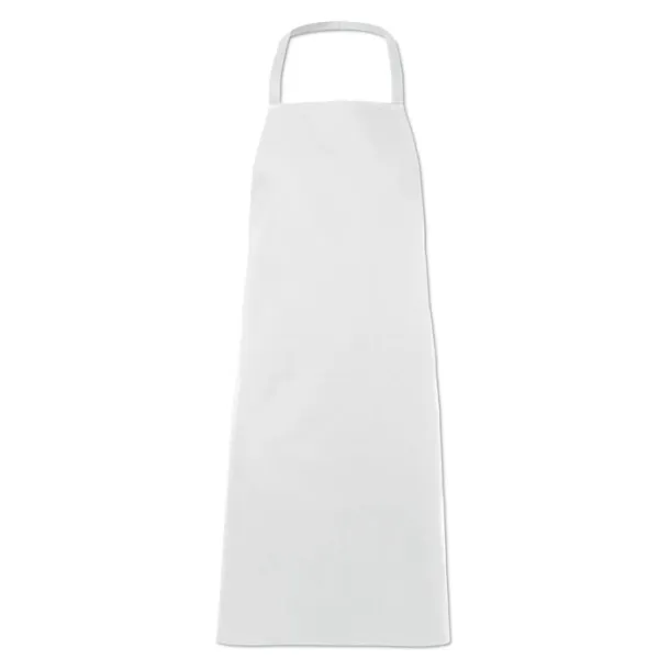 KITAB Kitchen apron in cotton White