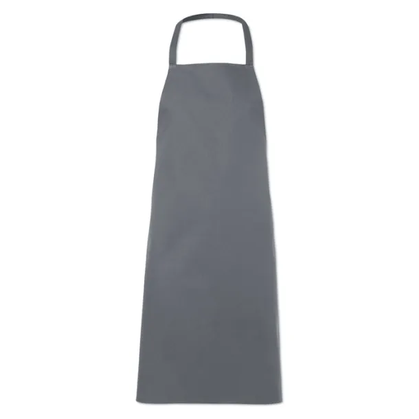 KITAB Kitchen apron in cotton Grey