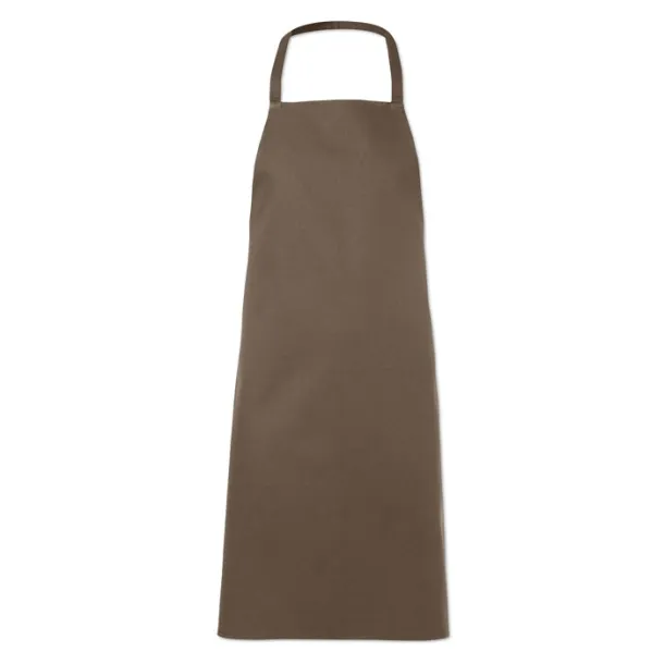 KITAB Kitchen apron in cotton Taupe