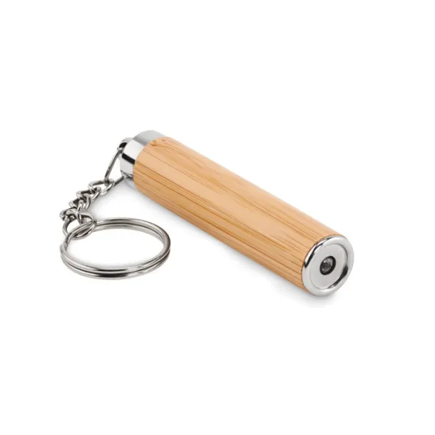 PIANTI Mini bamboo torch with keyring Wood