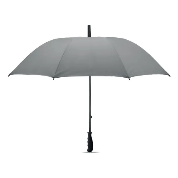 VISIBRELLA Reflective windproof umbrella Matt Silver