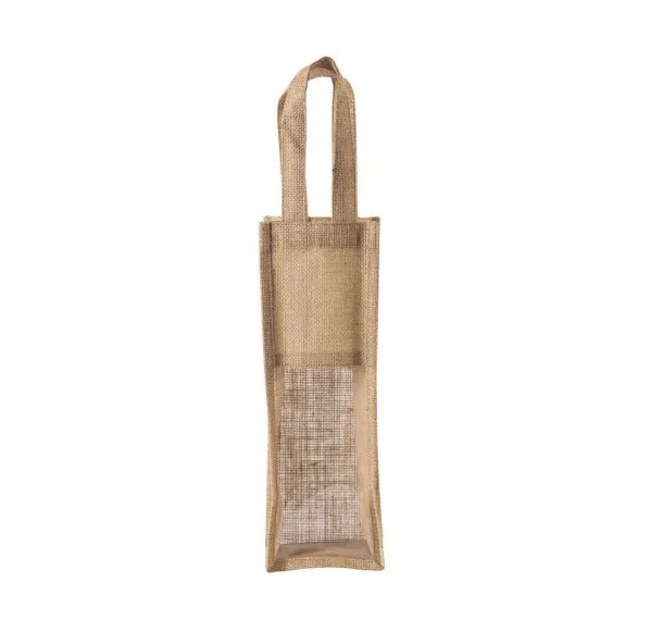  JUTE BOTTLE BAG - Kimood Natural