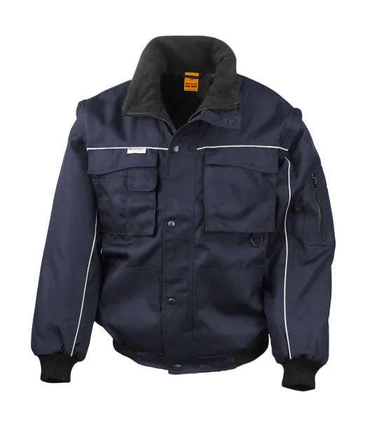  Heavy Duty Jacket - Result Work-Guard Navy