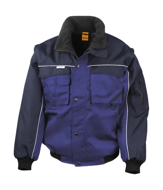  Heavy Duty Jacket - Result Work-Guard Royal Navy