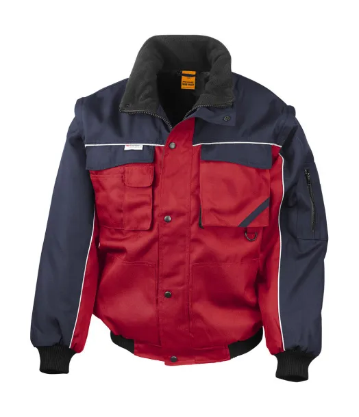  Heavy Duty Jacket - Result Work-Guard Crvena Navy