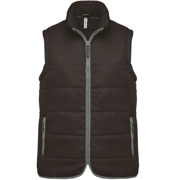  QUILTED BODYWARMER - Kariban Tamno siva