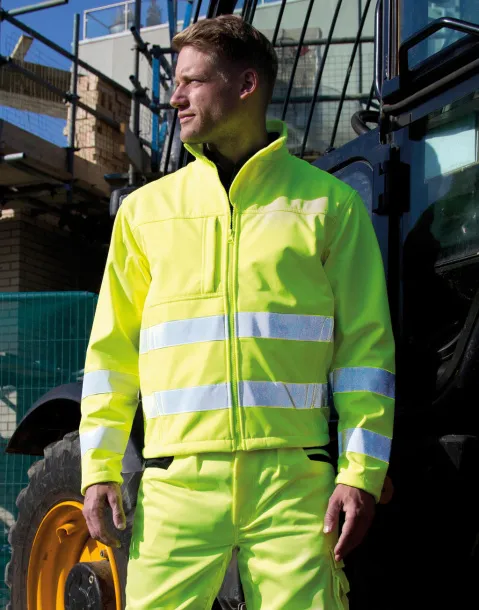  Hi-Vis sigurnosna softshell jakna - Result Safe-Guard