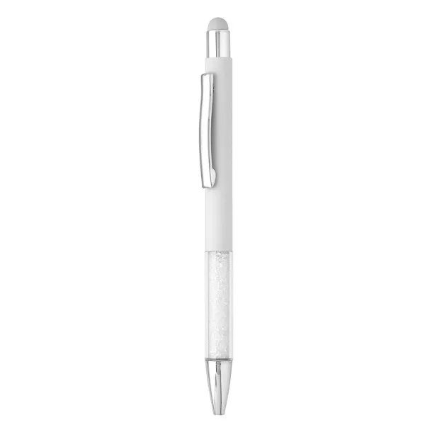 RUBY Metal "touch" ball pen White