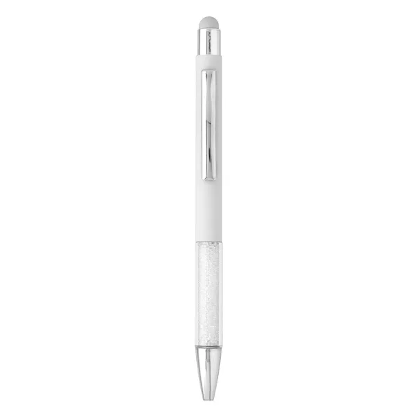 RUBY Metal "touch" ball pen White