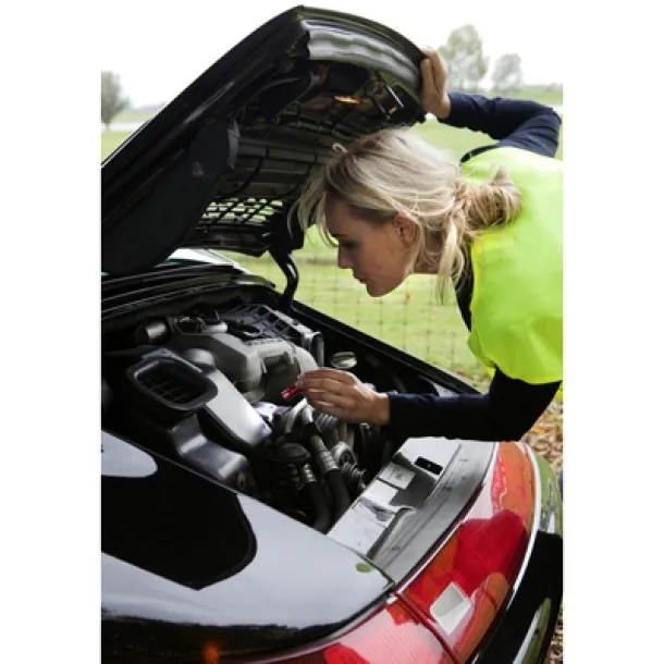  Privjesak za ključeve s karabinerom i 3 LED svjetla Srebrna