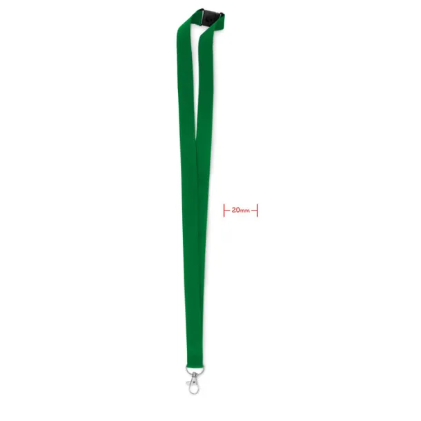 PANY Lanyard metal hook and buckle Green